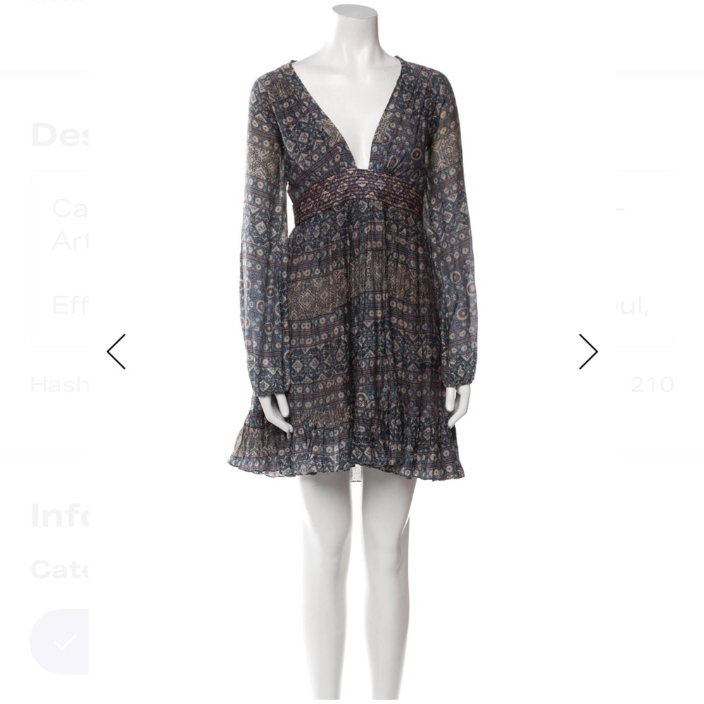 Carolina K Boho Low-Back Aline Dress